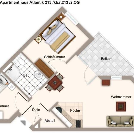 Apartmenthaus Atlantik Apartmenthaus Atlantik 213 Ostseebad Kühlungsborn Exterior foto